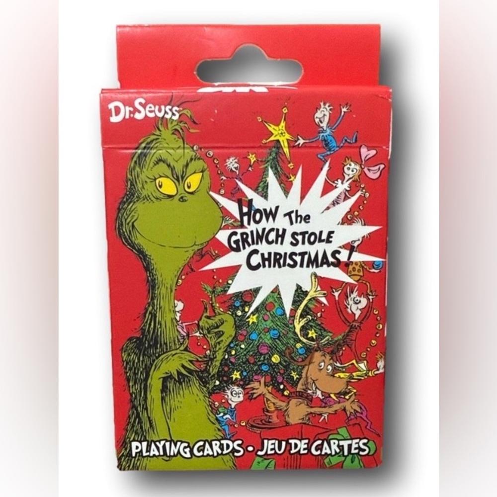 How the Grinch Stole Christmas Playing Cards Aquarius Green